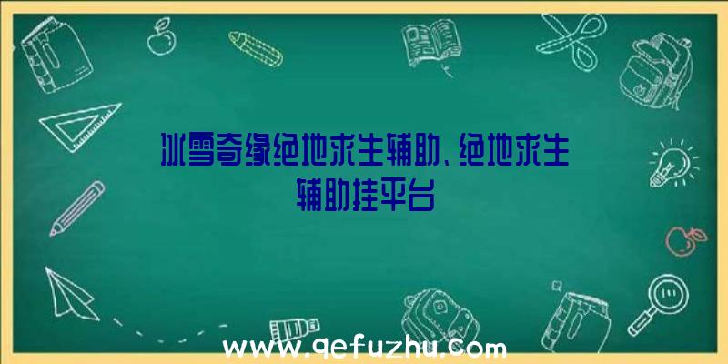 冰雪奇缘绝地求生辅助、绝地求生辅助挂平台