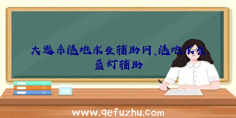 大逃杀绝地求生辅助网、绝地求生蓝灯辅助