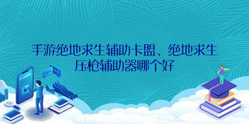 手游绝地求生辅助卡盟、绝地求生压枪辅助器哪个好