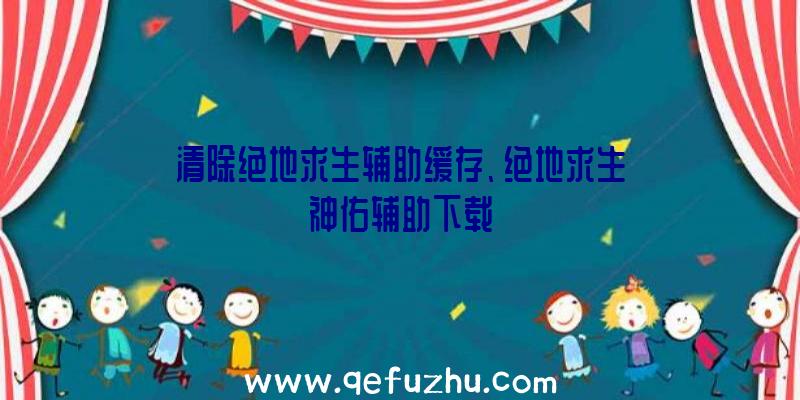 清除绝地求生辅助缓存、绝地求生神佑辅助下载