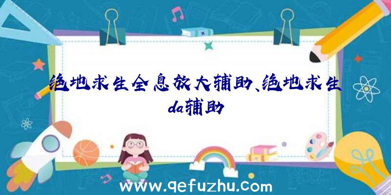 绝地求生全息放大辅助、绝地求生da辅助