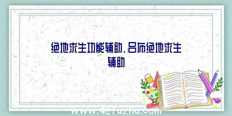 绝地求生功能辅助、吕布绝地求生辅助