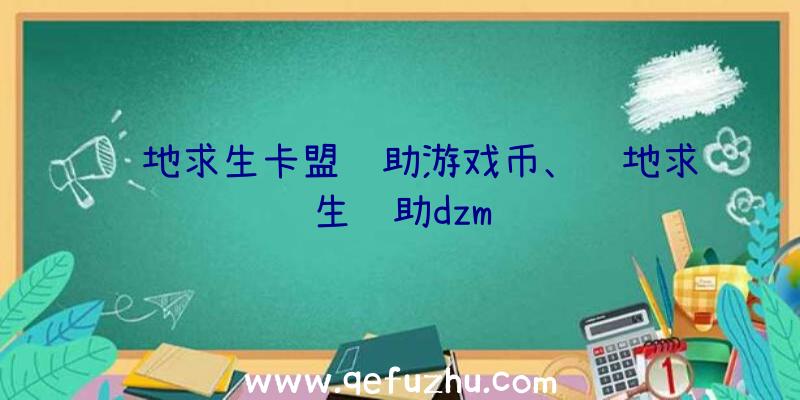 绝地求生卡盟辅助游戏币、绝地求生辅助dzm