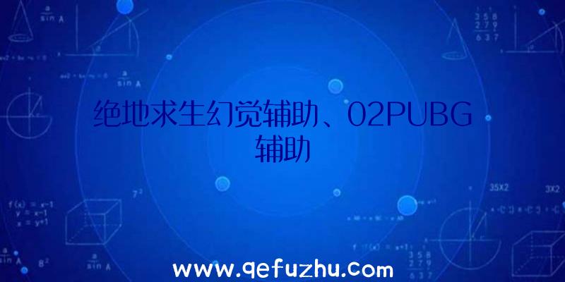 绝地求生幻觉辅助、02PUBG辅助