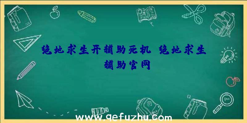 绝地求生开辅助死机、绝地求生be辅助官网