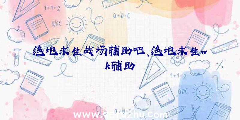 绝地求生战场辅助吧、绝地求生wk辅助