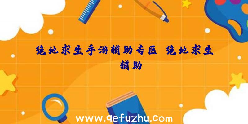 绝地求生手游辅助专区、绝地求生TV辅助