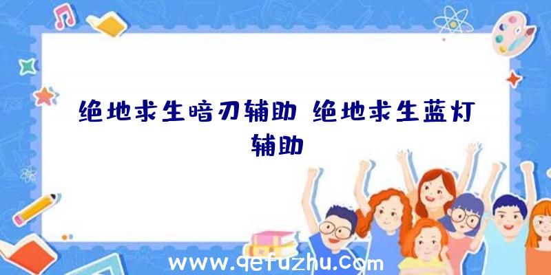 绝地求生暗刃辅助、绝地求生蓝灯辅助