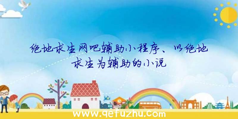 绝地求生网吧辅助小程序、以绝地求生为辅助的小说