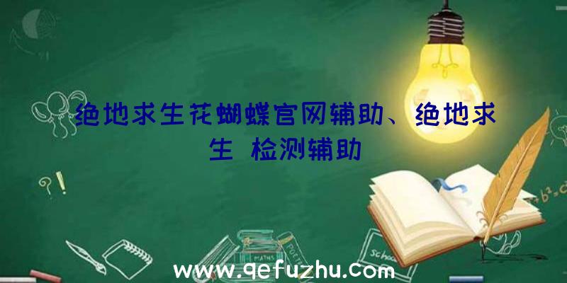 绝地求生花蝴蝶官网辅助、绝地求生