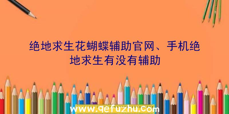 绝地求生花蝴蝶辅助官网、手机绝地求生有没有辅助