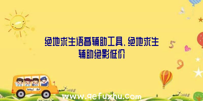 绝地求生语音辅助工具、绝地求生辅助绝影低价