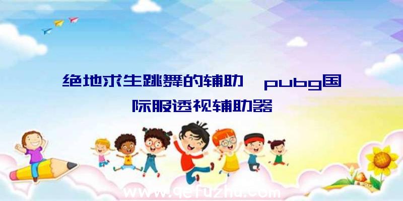 绝地求生跳舞的辅助、pubg国际服透视辅助器