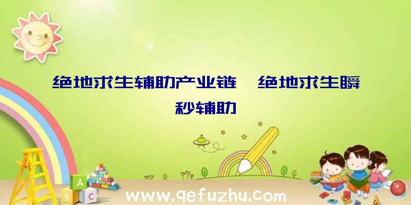 绝地求生辅助产业链、绝地求生瞬秒辅助