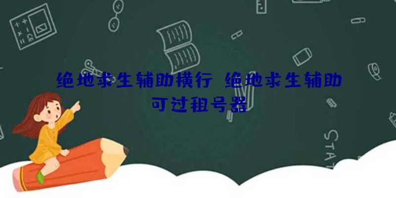 绝地求生辅助横行、绝地求生辅助可过租号器