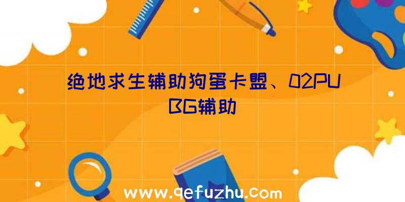 绝地求生辅助狗蛋卡盟、02PUBG辅助