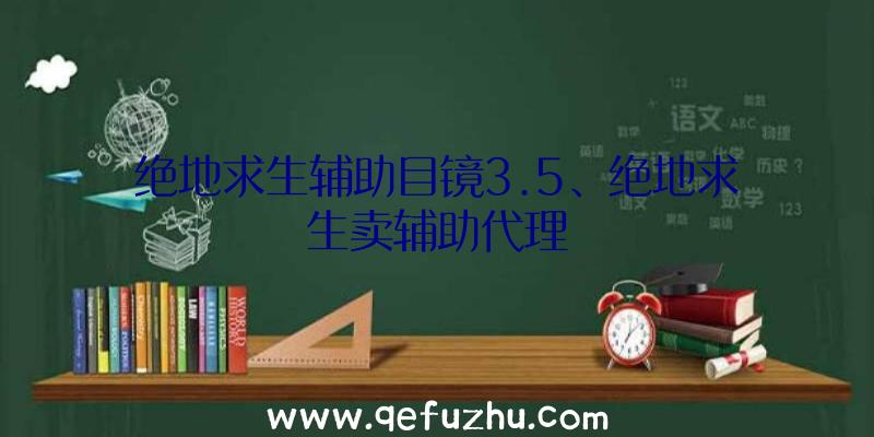 绝地求生辅助目镜3.5、绝地求生卖辅助代理