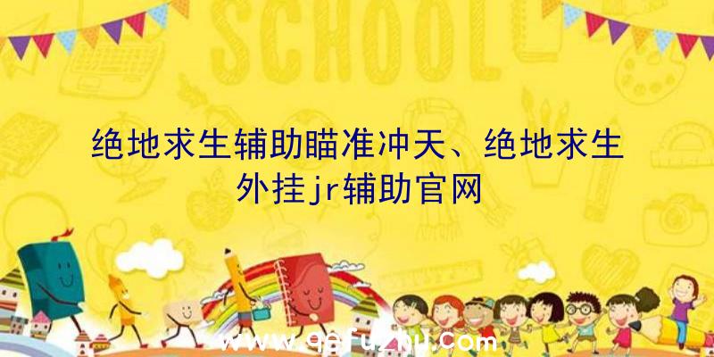 绝地求生辅助瞄准冲天、绝地求生外挂jr辅助官网