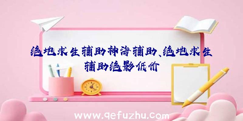 绝地求生辅助神海辅助、绝地求生辅助绝影低价