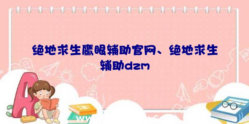 绝地求生鹰眼辅助官网、绝地求生辅助dzm