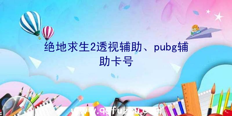 绝地求生2透视辅助、pubg辅助卡号