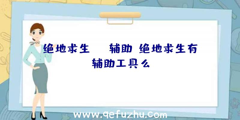 绝地求生ddm辅助、绝地求生有辅助工具么