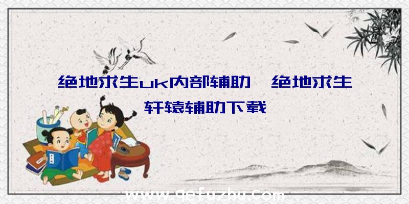 绝地求生uk内部辅助、绝地求生轩辕辅助下载