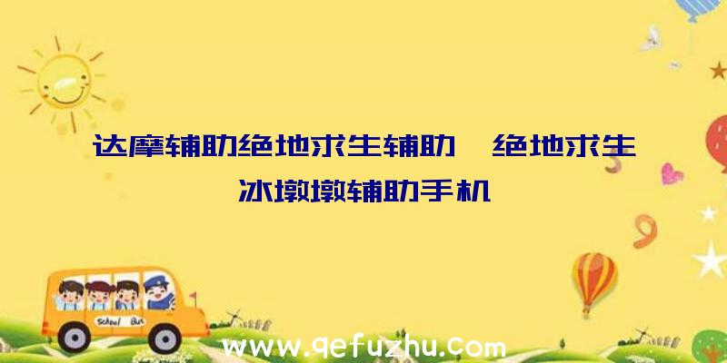 达摩辅助绝地求生辅助、绝地求生冰墩墩辅助手机