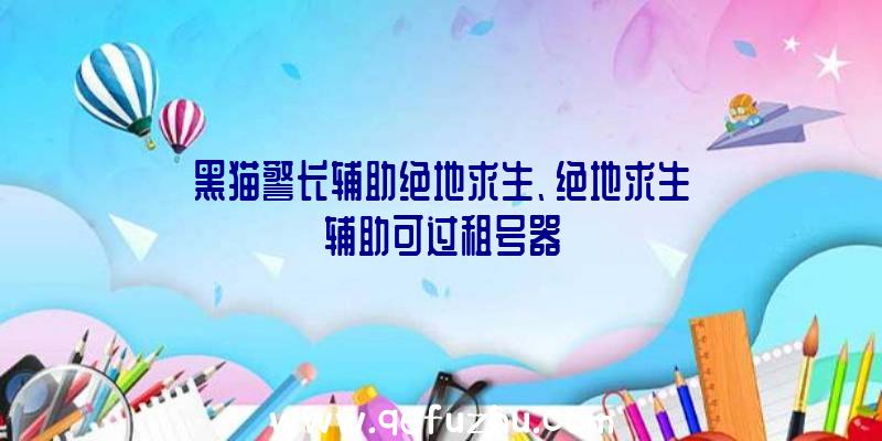 黑猫警长辅助绝地求生、绝地求生辅助可过租号器