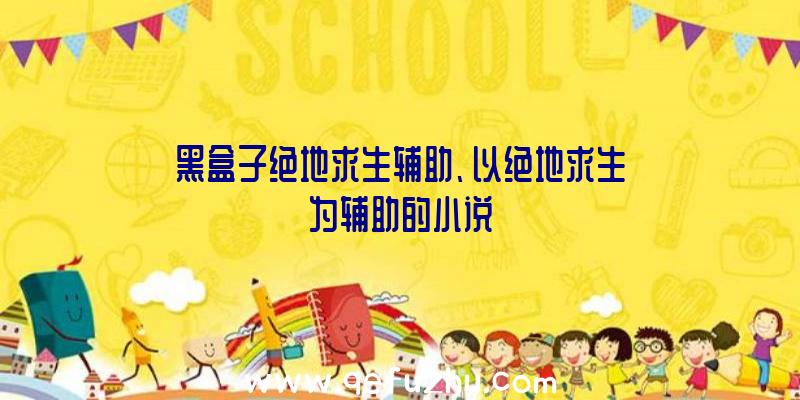 黑盒子绝地求生辅助、以绝地求生为辅助的小说