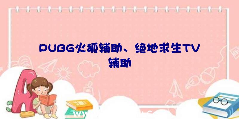 PUBG火狐辅助、绝地求生TV辅助