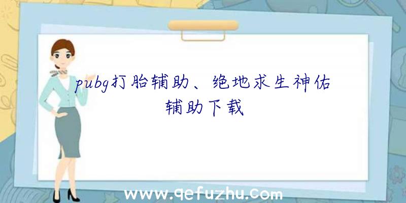 pubg打胎辅助、绝地求生神佑辅助下载