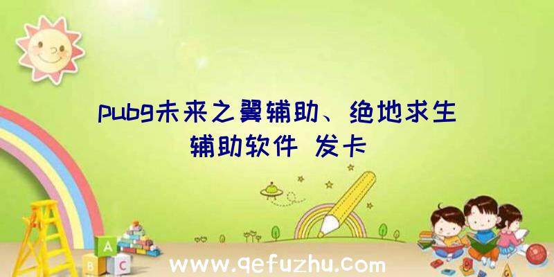 pubg未来之翼辅助、绝地求生辅助软件