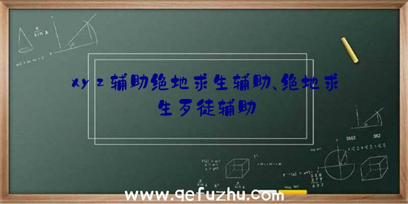 xyz辅助绝地求生辅助、绝地求生歹徒辅助