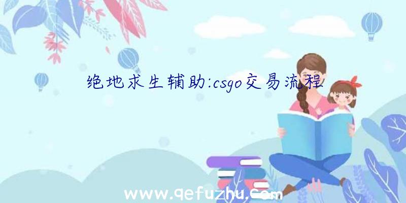 绝地求生辅助:csgo交易流程