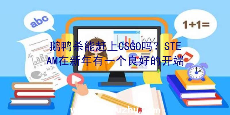 鹅鸭杀能赶上CSGO吗？STEAM在新年有一个良好的开端