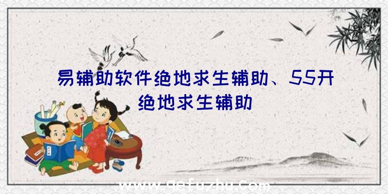 易辅助软件绝地求生辅助、55开绝地求生辅助