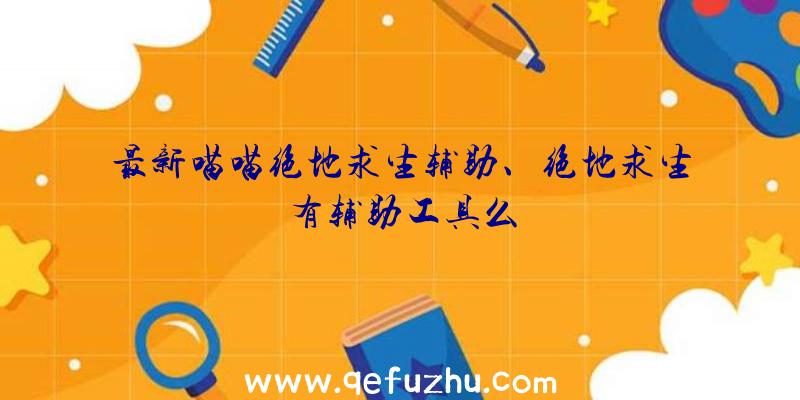 最新喵喵绝地求生辅助、绝地求生有辅助工具么