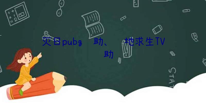 灭日pubg辅助、绝地求生TV辅助