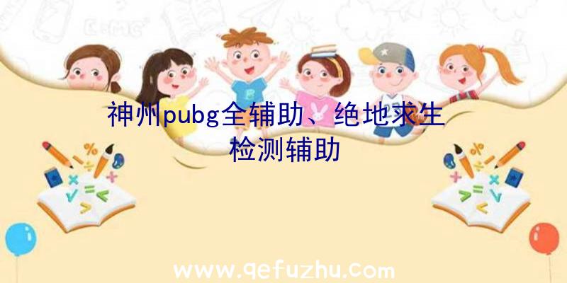 神州pubg全辅助、绝地求生