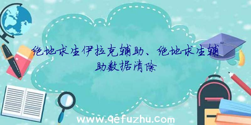 绝地求生伊拉克辅助、绝地求生辅助数据清除