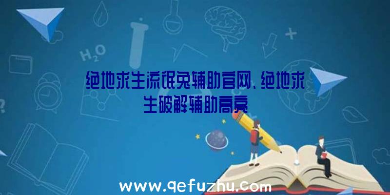 绝地求生流氓兔辅助官网、绝地求生破解辅助高亮