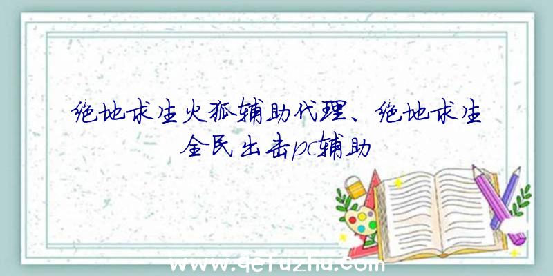 绝地求生火狐辅助代理、绝地求生全民出击pc辅助