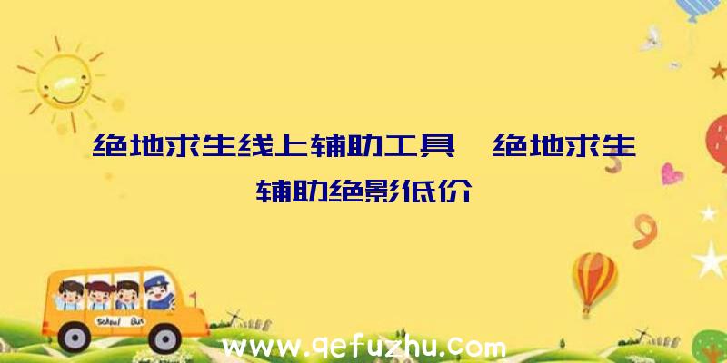 绝地求生线上辅助工具、绝地求生辅助绝影低价