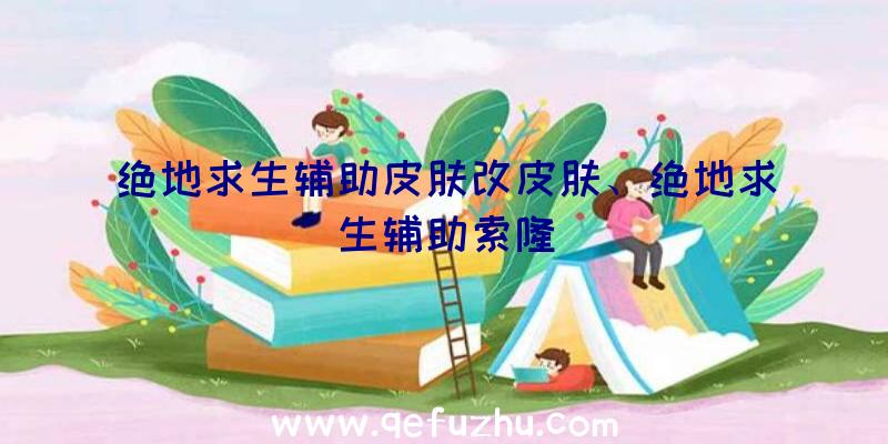 绝地求生辅助皮肤改皮肤、绝地求生辅助索隆