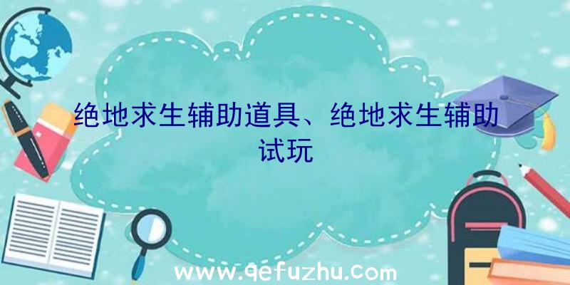 绝地求生辅助道具、绝地求生辅助试玩