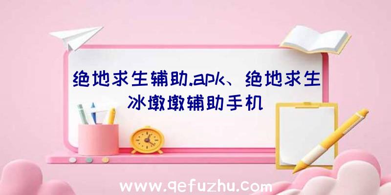 绝地求生辅助.apk、绝地求生冰墩墩辅助手机