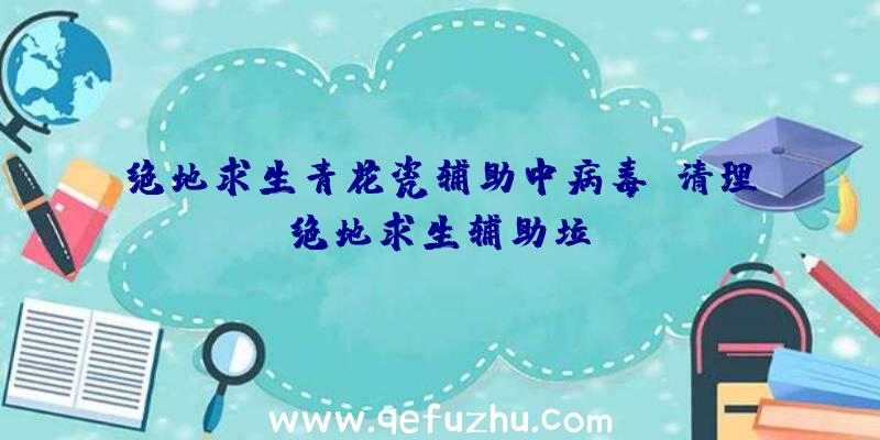 绝地求生青花瓷辅助中病毒、清理绝地求生辅助垃圾