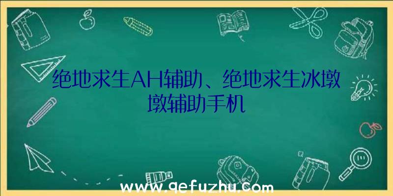 绝地求生AH辅助、绝地求生冰墩墩辅助手机