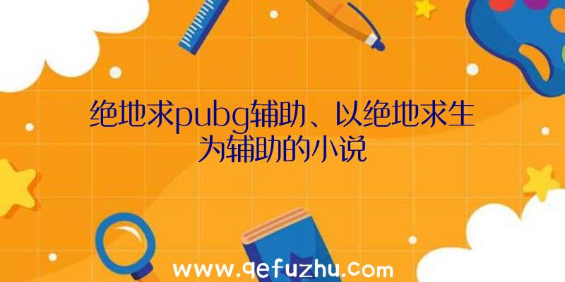 绝地求pubg辅助、以绝地求生为辅助的小说